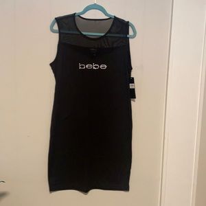 Bebe black dress new with tags